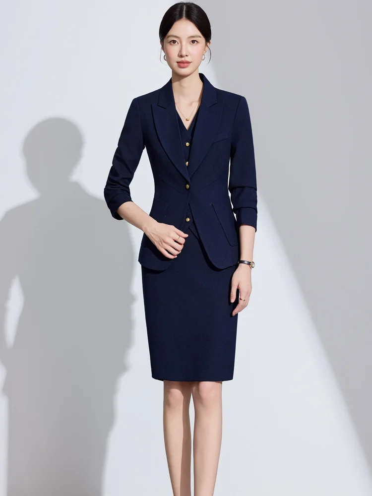 أنماط رسمية أنيقة السراويل النساء المهنية الأعمال ملابس العمل الدعاوى لمكتب السيدات مع السراويل والسترات معطف الوظيفي