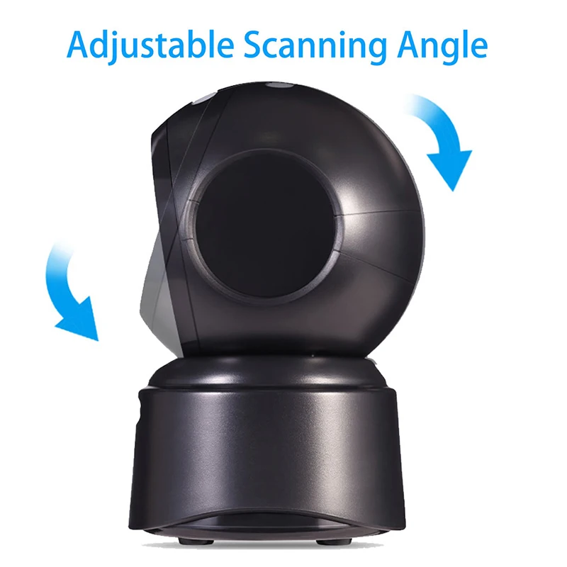 2D Barcode Scanner Image Platform Desktop Scanner 1D 2D QR code reader USB Omnidirectional High-speed Precision Durable scanner