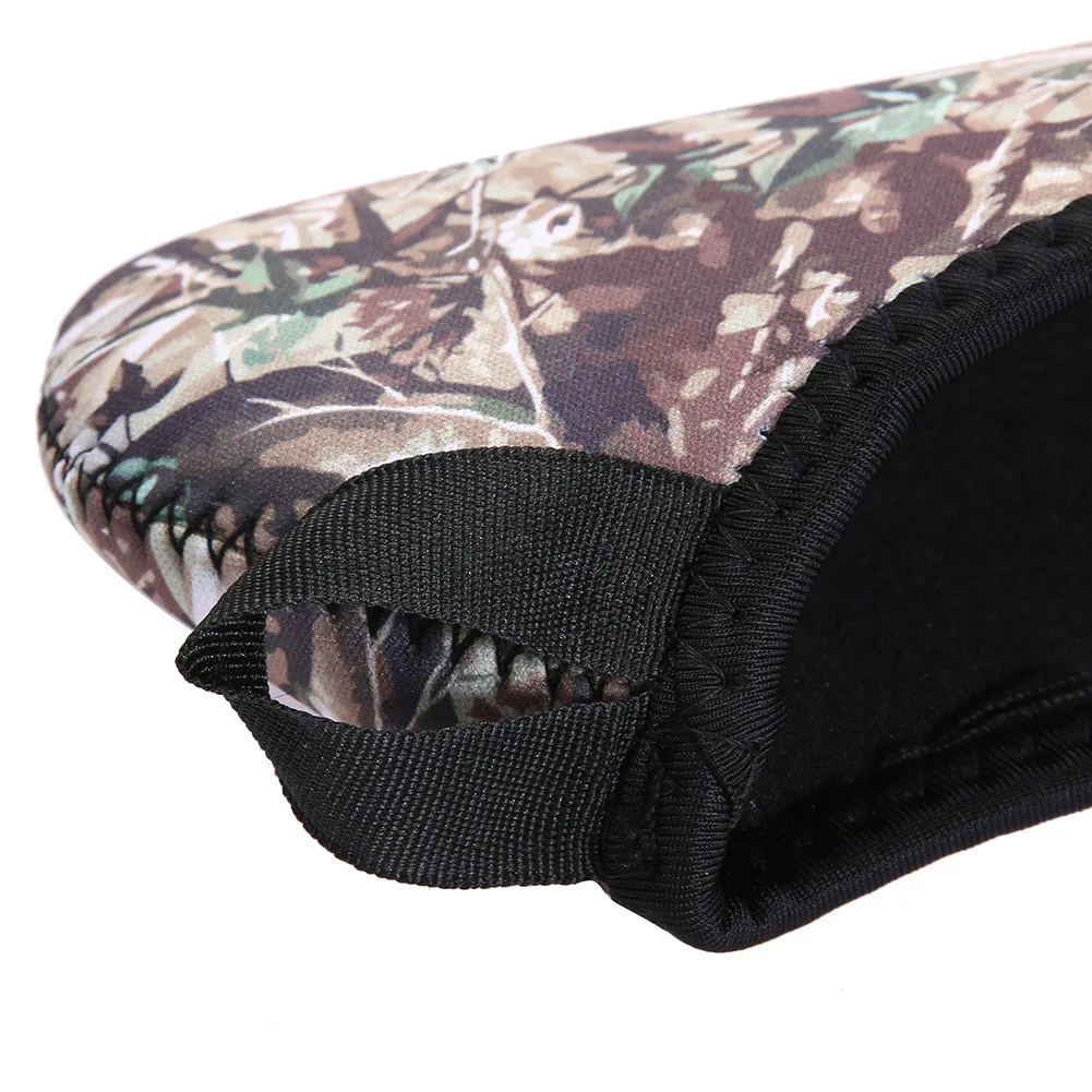 Neoprene Scope Cover Dustproof Optics Lens Cover Rifle Scope Cover Case Outdoor Hunting Gun Scope Cover Fits 10 in Length Scopes