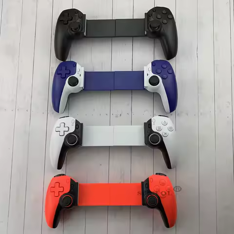 New D9 Mobile Game Controller Telescopic Gamepad For Android IOS PS3 PS4 Switch HAll Joysitck with Turbo/6-axis Gyro/Vibration