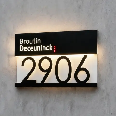 6 best sales बैकलिट घर का नंबर - №3