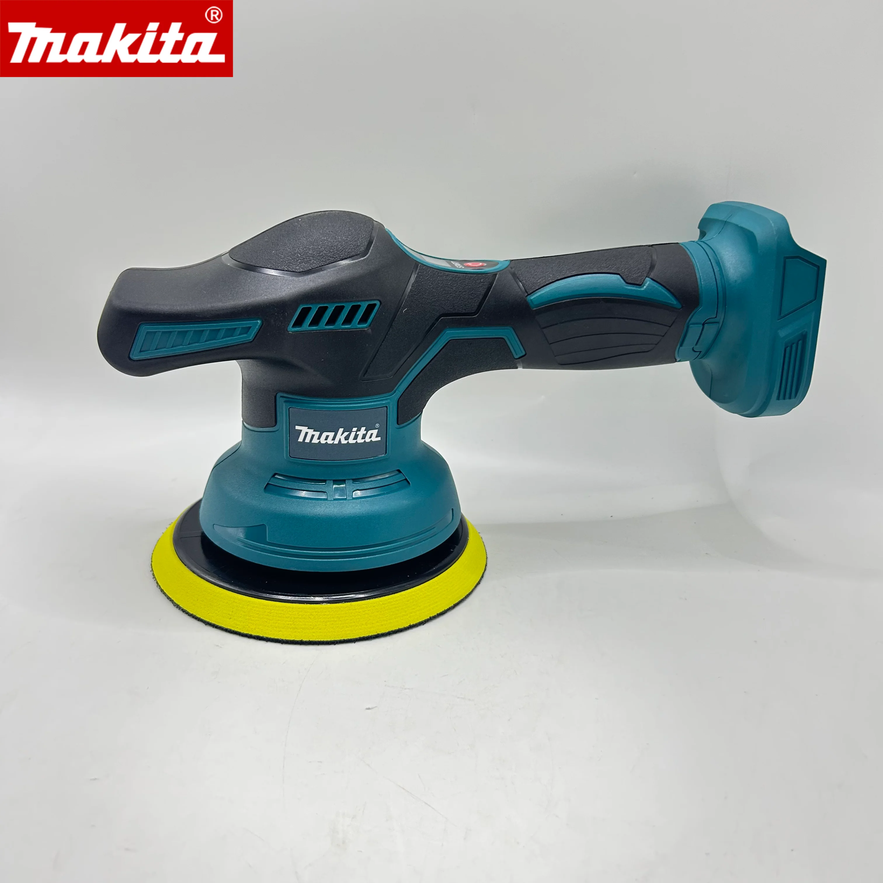 Makita-pulidor de coche inalámbrico con pantalla Digital, 8 engranajes, pulidor eléctrico, máquina pulidora y encerado para batería Makita de 18V