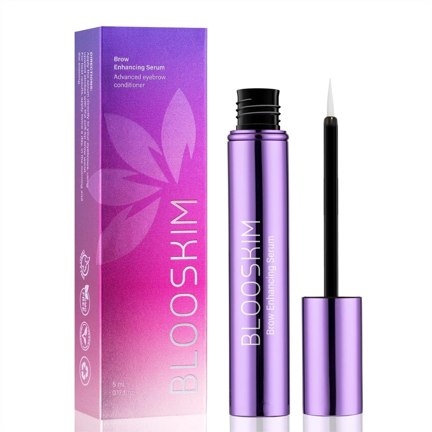 

Eyebrow Growth Serum for Women & Men – Natural Brow Enhancing Serum to Grow Thicker, Fuller Brows Fast – Nourishing Hair Growth