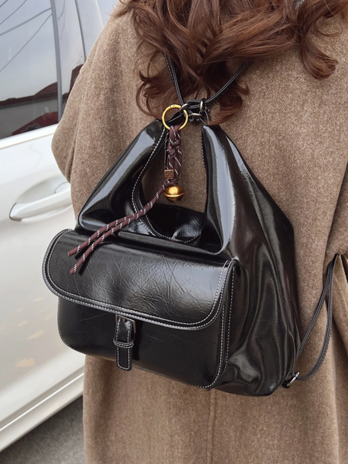 

Spring 2025 Women's Large Capaci Simple Sle Handbag oulder Crossbody Bag Casual Tote Bag Faion Trend Double oulder Bag