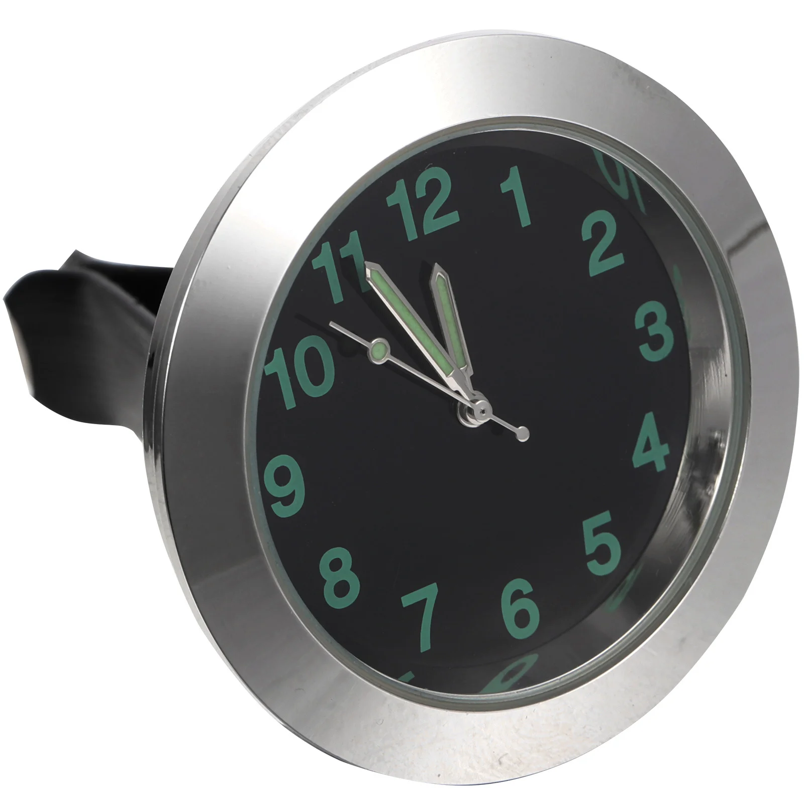 

Mini Car Air Vent Quartz Clock Black Luminous Pointer Easy Install Car Dashboard Clock Auto Interior Decoration Night Light