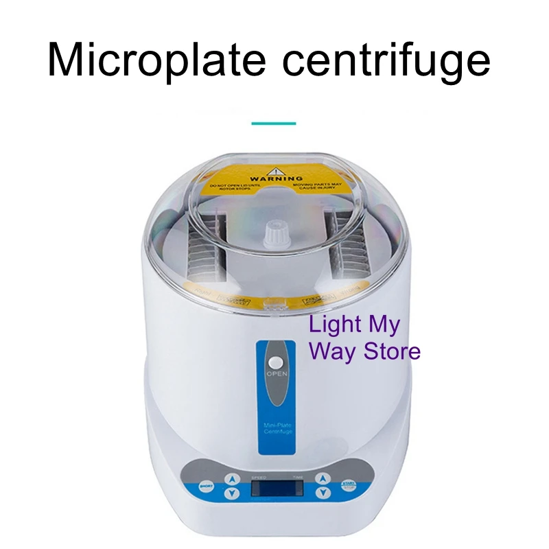 Mini palm centrifuge digital display small high-speed laboratory pcr microplate low-speed prp serum separation