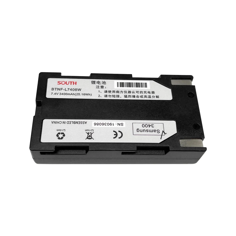 3400mAh بطارية لجنوب 9600 S82 سلسلة نظام تحديد المواقع S82 S86 S82T S86T GNSS RTK BT-L7408W سعة كبيرة بطارية ليثيوم أيون 7.4 فولت بالجملة