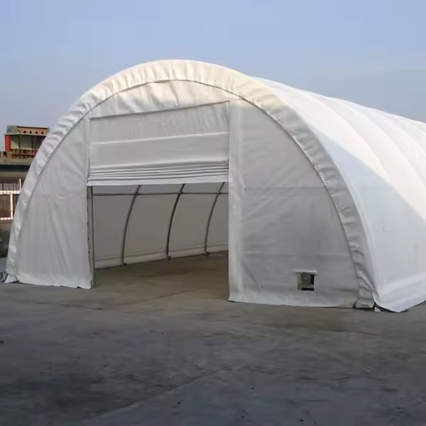 30x40 PVC Fabric Covered Industrial Dome Tent image