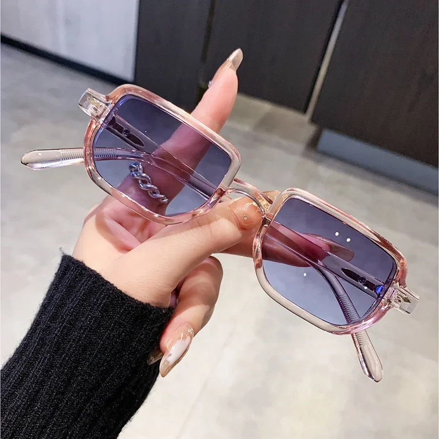 

1 шт. женские модные очки, новый стиль, изысканная модная маленькая квадратная оправа Y2K, тренд музыкального фестиваля, универсальный, повседневный, подходит для