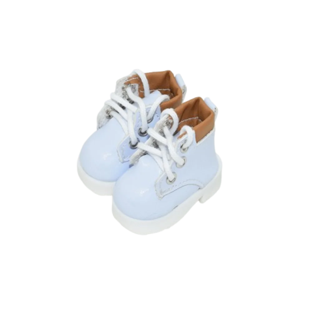 

1 pair Lace-up 30cm Doll Shoes Boots PU Leather Fashion 1/6 BJD Shoe Cute Cartoon Mini Boot Toy Shoes Kids Gifts