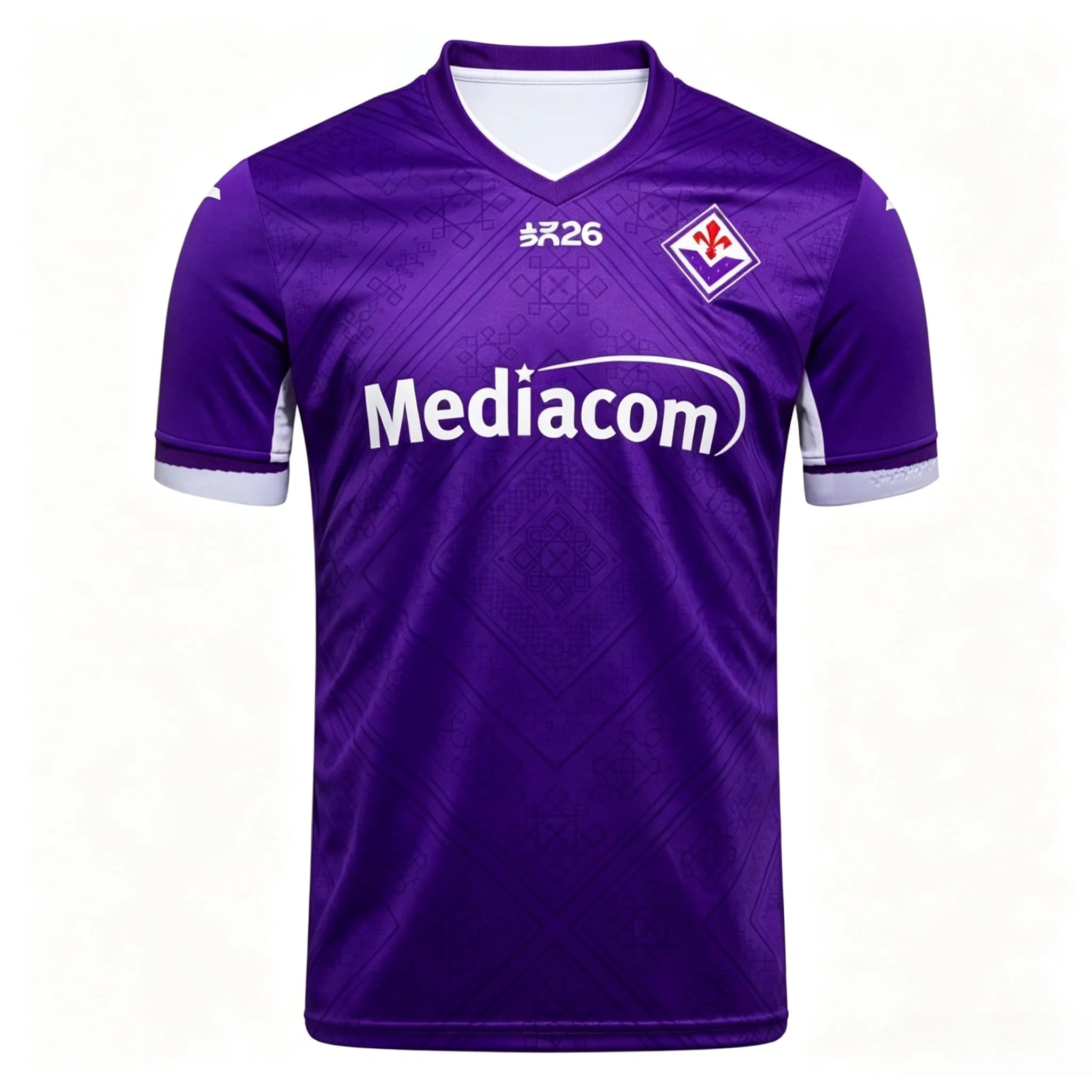 2026  Men Women New Fiorentina Men's Football Shirt 2026-27 3D Printing Football Jersey  Quick-drying T-shirt  Family Matching