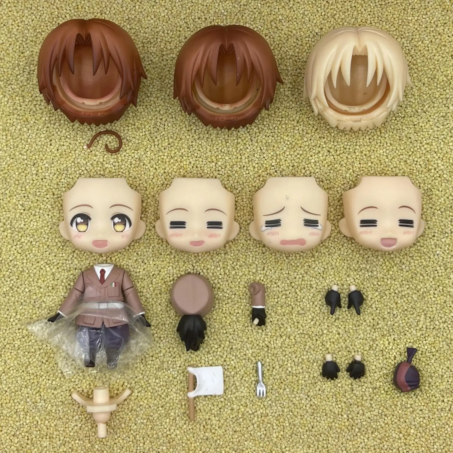 

Yidali GSC Clay Man лицо куклы лицо волосы куклы аксессуары