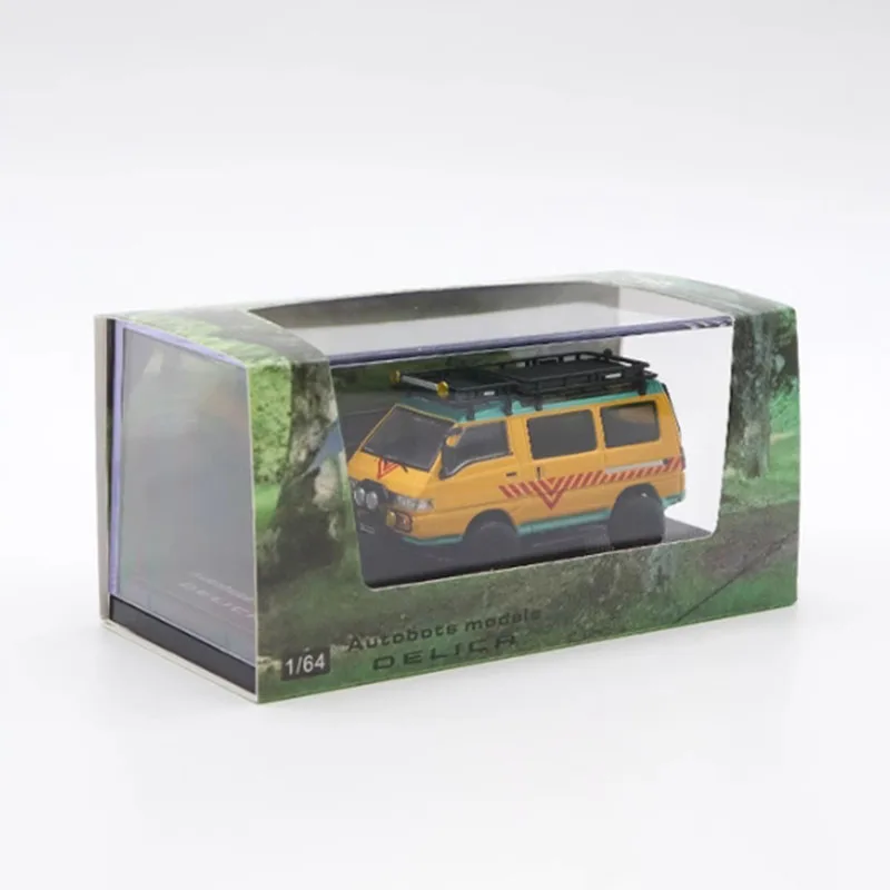 Diecast Autobots 1: 64 Scale Delica Four-wheel-drive Van Alloy