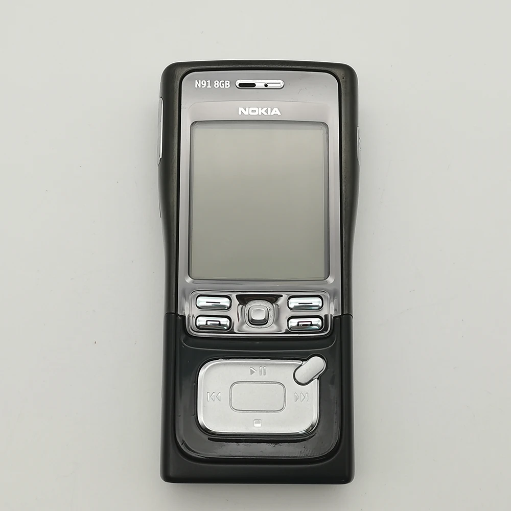 مكبر صوت بلوتوث Nokia N91 2MP مجدد غير مقفول، لوحة مفاتيح عربية روسية، حالة جيدة