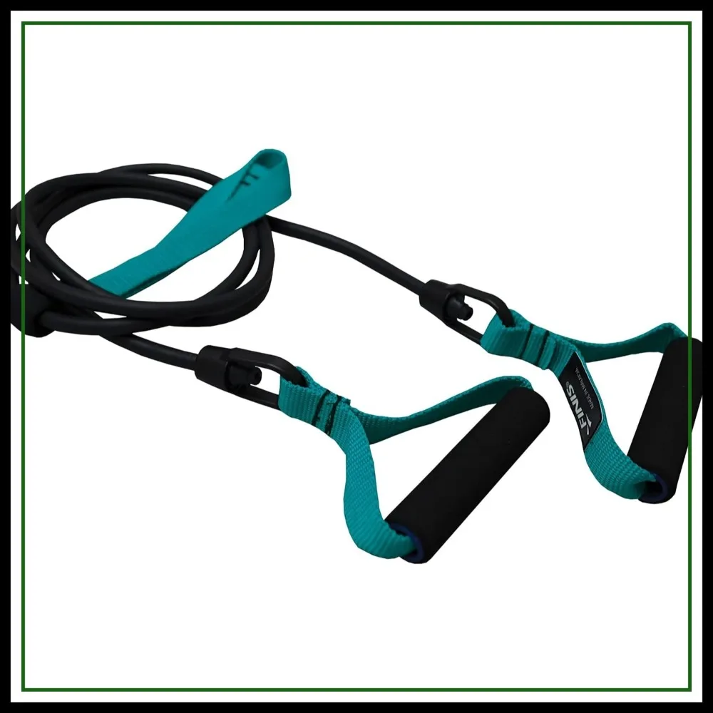 

Swim Resistance Bands for Strength & Flexibility - Simulates Swim Strokes - All Ages