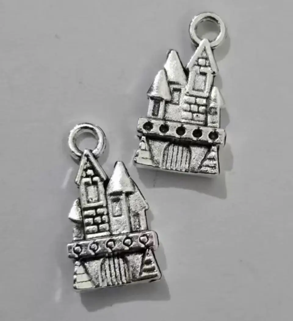 10pcs  21X11mm  castle shape  jewelry making  HWEF3602