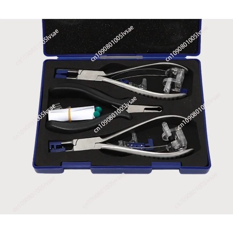 Glasses accessories rimless glasses processing gadget combination set pliers accessories maintenance