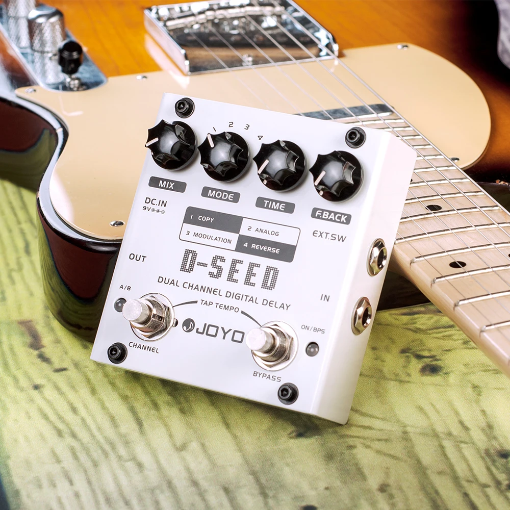 JOYO D-SEED デュアルチャンネルデジタルディレイエフェクター