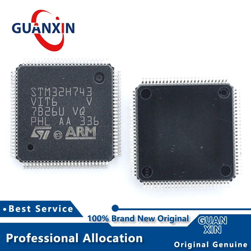 100% New STM32F401VBT6 STM32F401VCT6 STM32F401VCT7 STM32F401VDT6 STM32F401VET6 STM32F405VGT6 LQFP-100