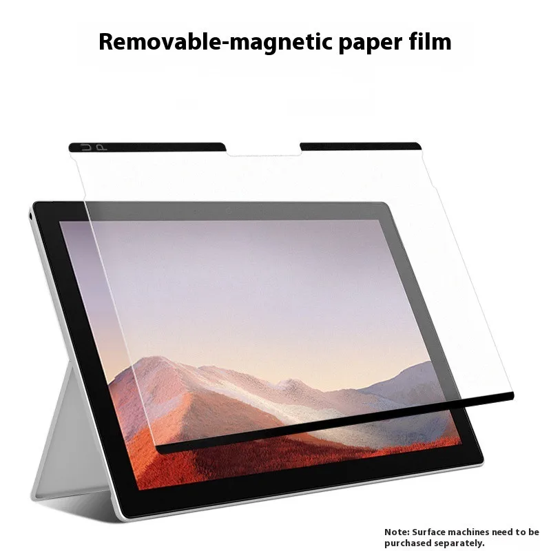 

Для Microsoft Surface Pro 12 11 10 Матовая бумажная пленка с магнитным притяжением для Pro X 9 8 7 Пленка для Surface Go 3 2 Пленка для экрана