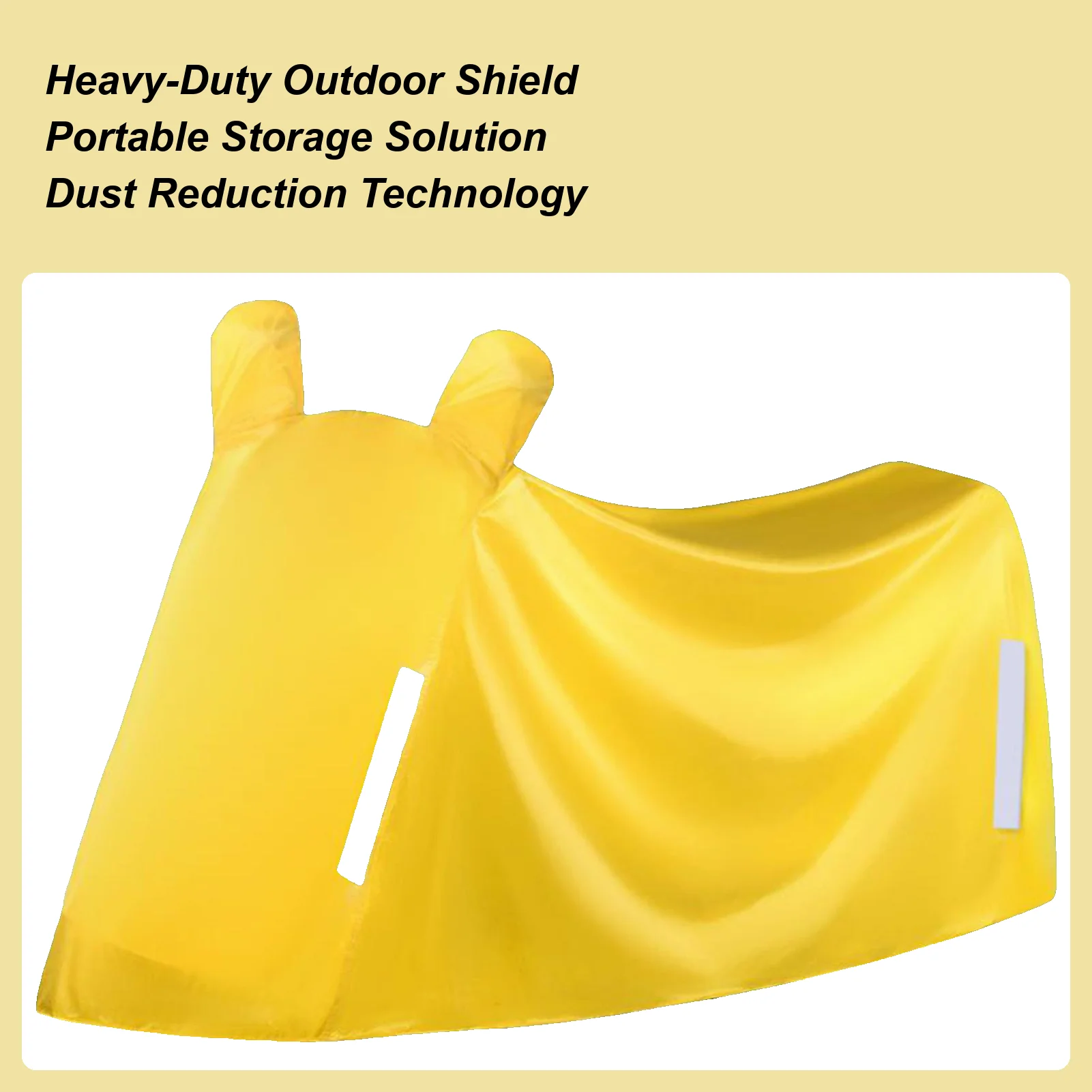 

Motorcycle Cover Heavy Duty Dustproof Outdoor Motorcycle Storage Rain Cover For Scooter Electric Vehicle Winter Garage Outside