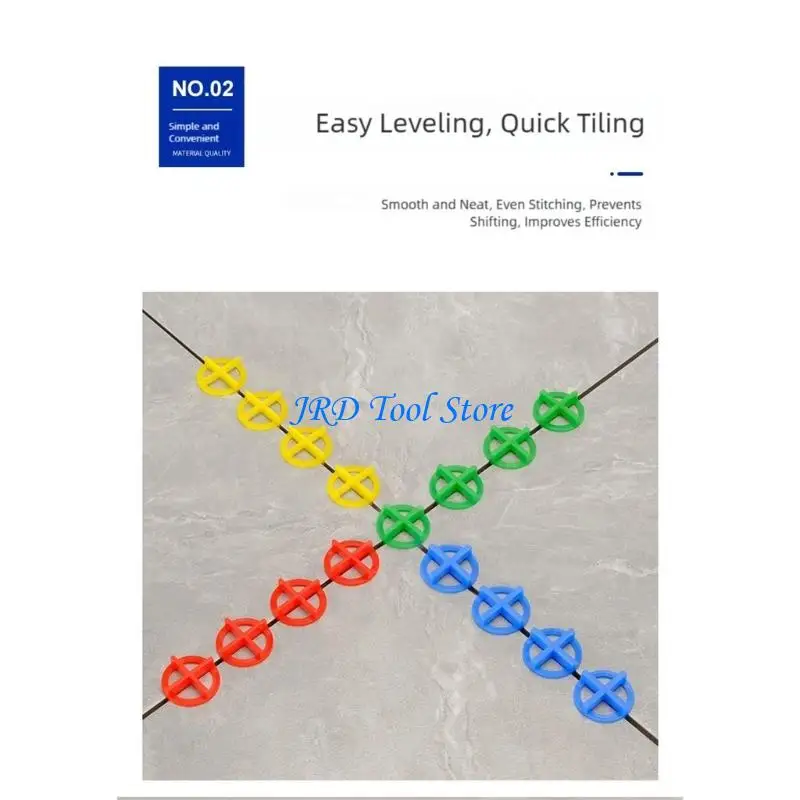 

A2UD Pack of 100 Universal Tile Spacers For Wall Floor Installation Various Sizes Available