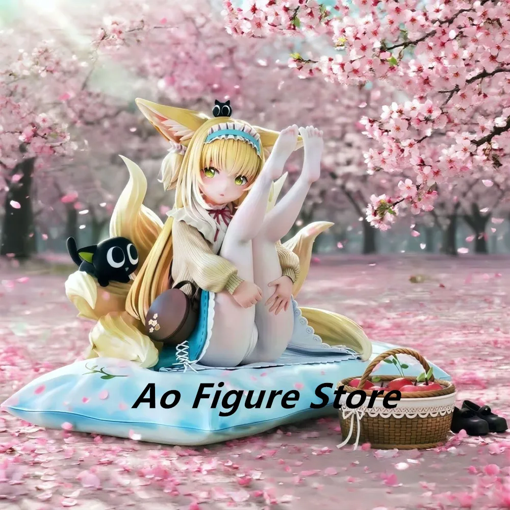 

14 см Arknights Suzuran послеобеденный чай 1/7 китайская маленькая лиса девочка аниме фигурки ПВХ фигурка игрушка игра Коллекционная модель куклы