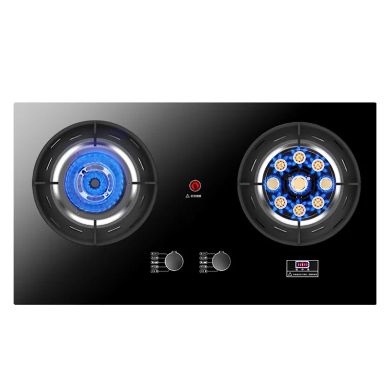 Fogão a Gás Natural Embutido Doméstico, fogão a Gás Liquefeito, Fogão De Fogo Feroz