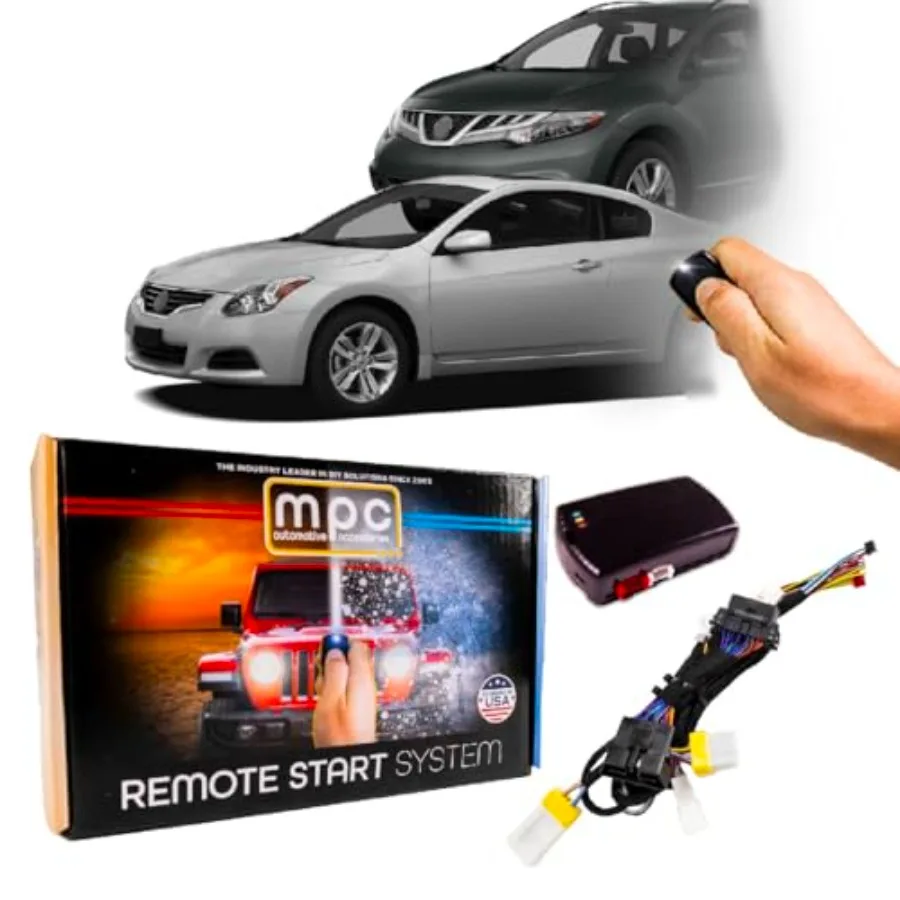 

MPC Remote Start Kit Compatible with Nissan Murano Maxima 20092014 Altima 200912 Uses OEM Fobs Semi PlugnPlay Gas Only Ideal fo