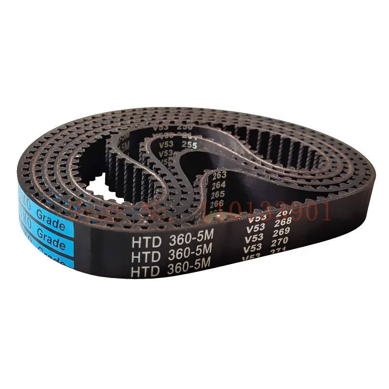 HTD 5M Timing Belt C=350/355/360/365 Width 15/20/25mm Teeth 70 71 72 73 HTD5M Synchronous 350-5M 355-5M 360-5M 365-5M