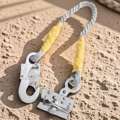 

Anti-Falling Self-Locking Tool High- Climbing Safety Lock Durable Easy Install Practical Safety Rope Lock