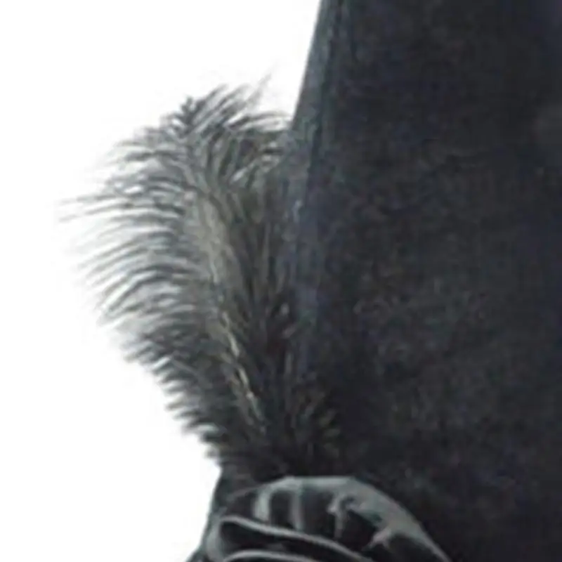 652f cappello da stregone cappello da mago curvo cappello da strega per donne streghe Halloween cosplay Halloween Witch Party