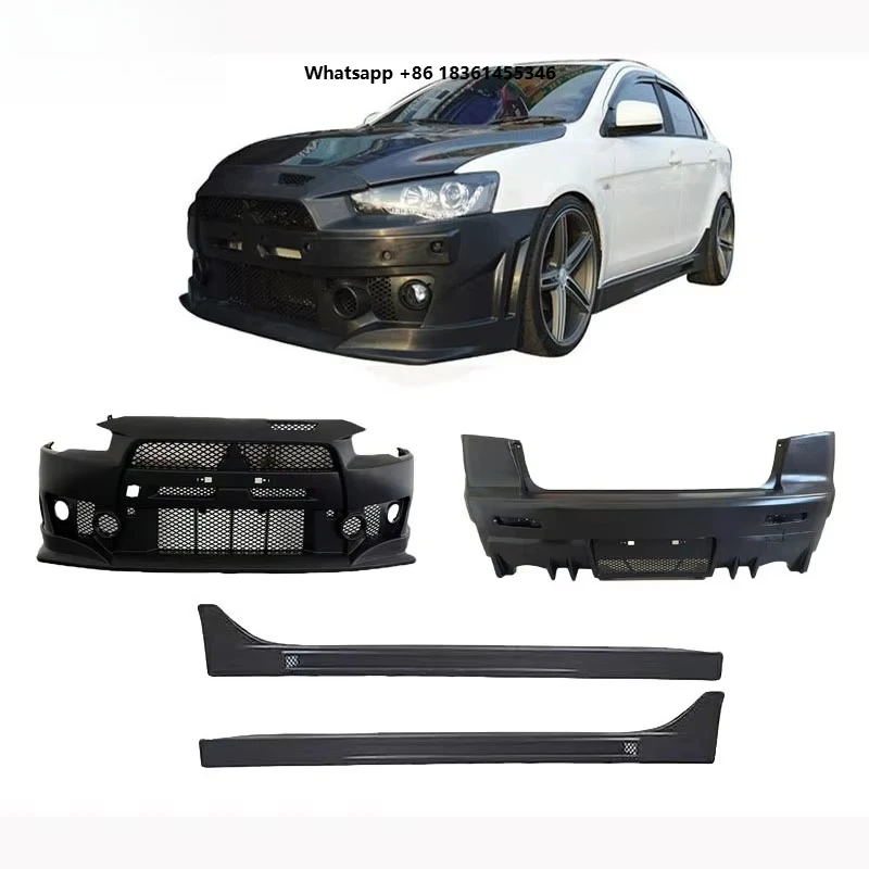 

For Lancer 2009-2015 FQ Style Body Kits Side Skirt Lancer Body Kits Front and Rear Bumper