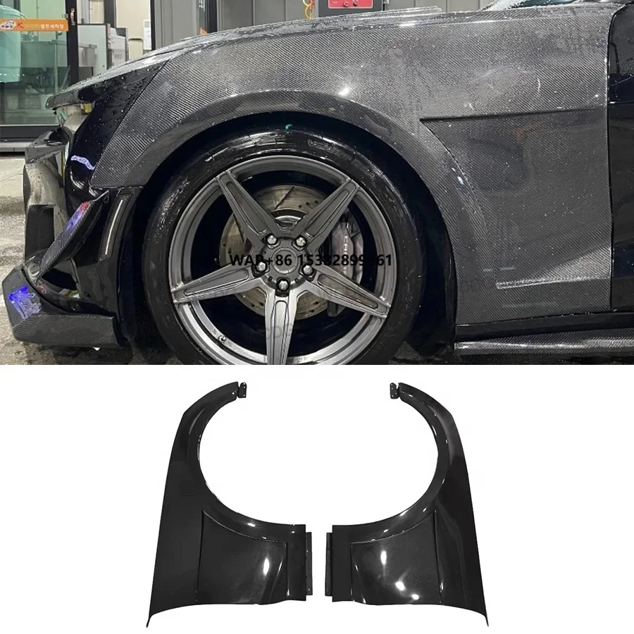 

Carbon Fiber AC Style Fender for Chevrolet Camaro LS LT RS SS Z28 ZL1 Convertible 2016+ Side Fender Air Vented Mudguard Bodykit