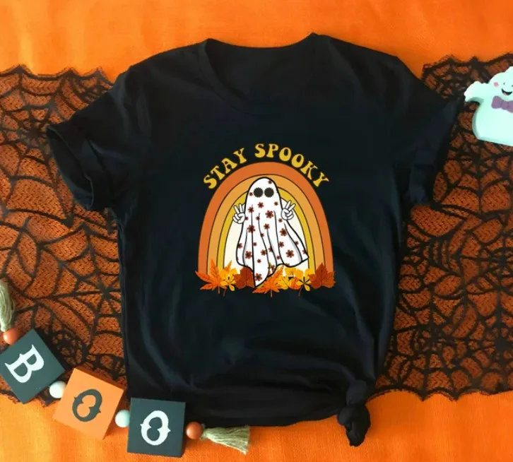 Stay Spooky Shirt, Halloween Boo Shirt, Funny Halloween Shirt, Halloween Retro