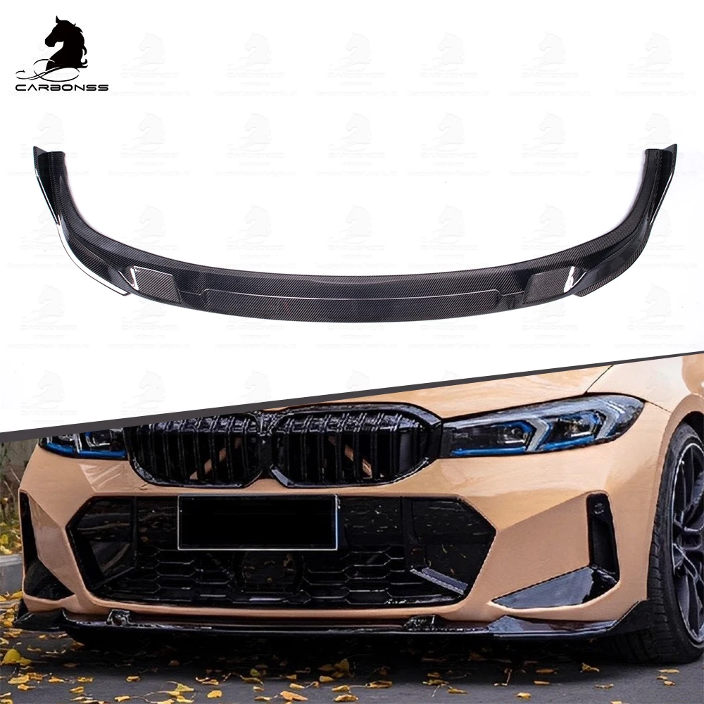 

Modification Hot Sales Carbon Fiber Body Kit 3D Type Front Bumper Lip Fit for G20 LCI