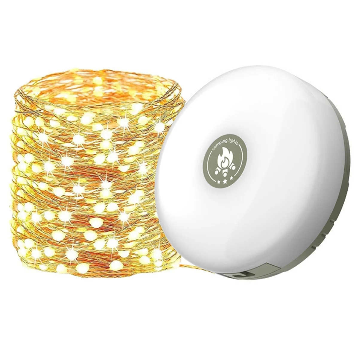 

OURC-Camping String Lights,with 8 Adjustable Modes, LED Camping Lantern