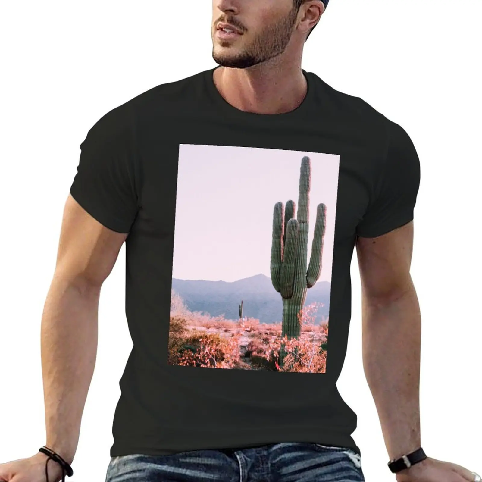 

Cactus In The Desert T-Shirt funnys heavyweights mens funny t shirts