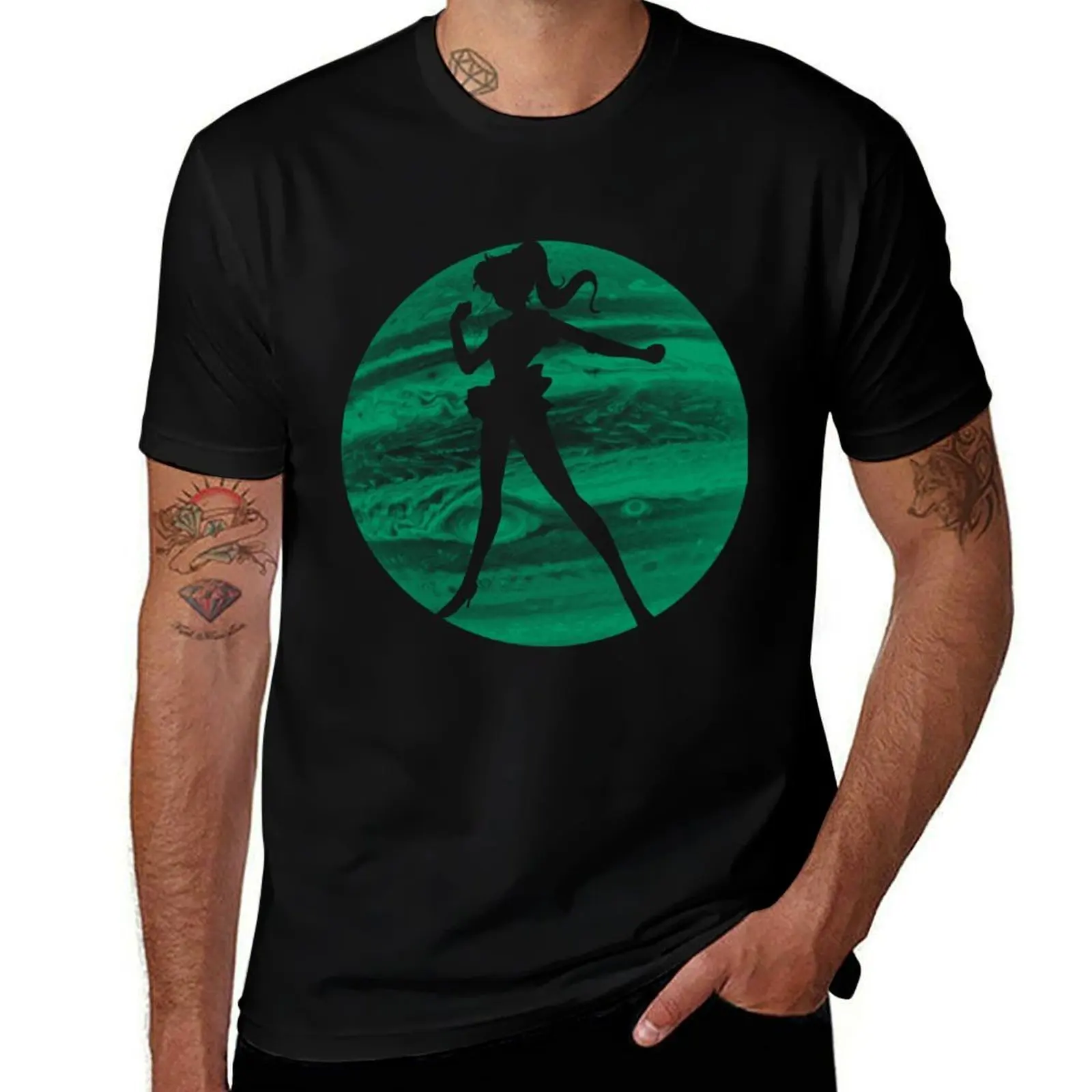 Planet Jupiter T-Shirt Outdoor Sports Lightweight Tee T-Shirt