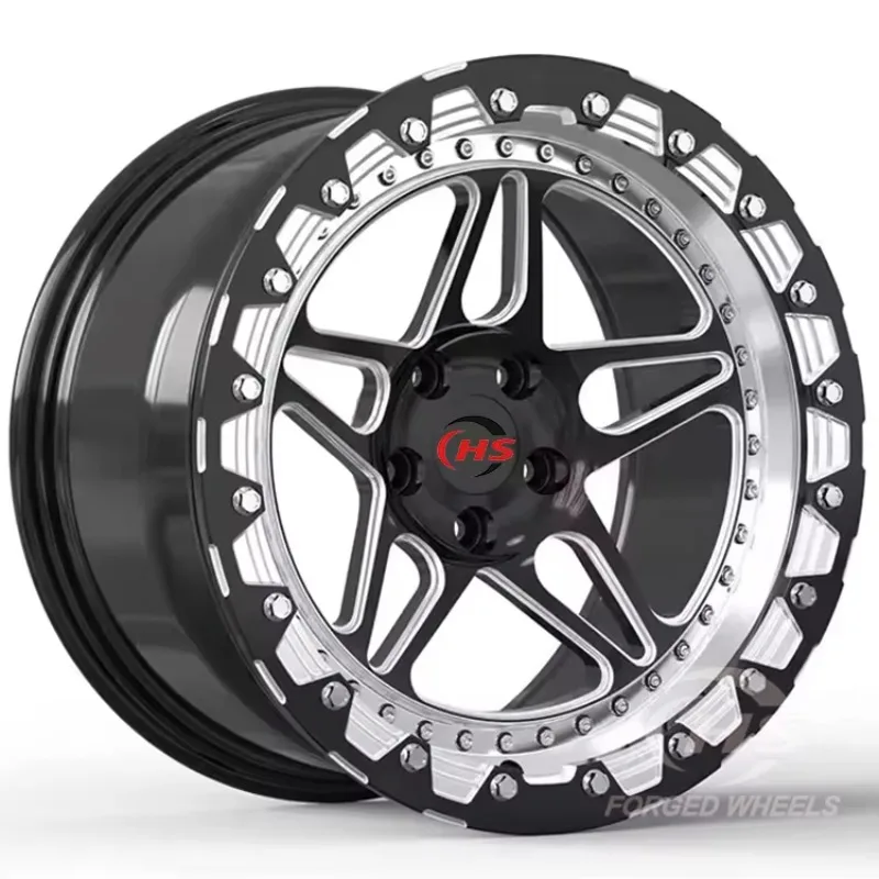 

Hot Sales15x10 17x10 18x11 18x12 Rim Custom off Road 5x112 5x120 5x139.7 5x114.3 Offroad Beadlock Suv for / Huracan with Diamo