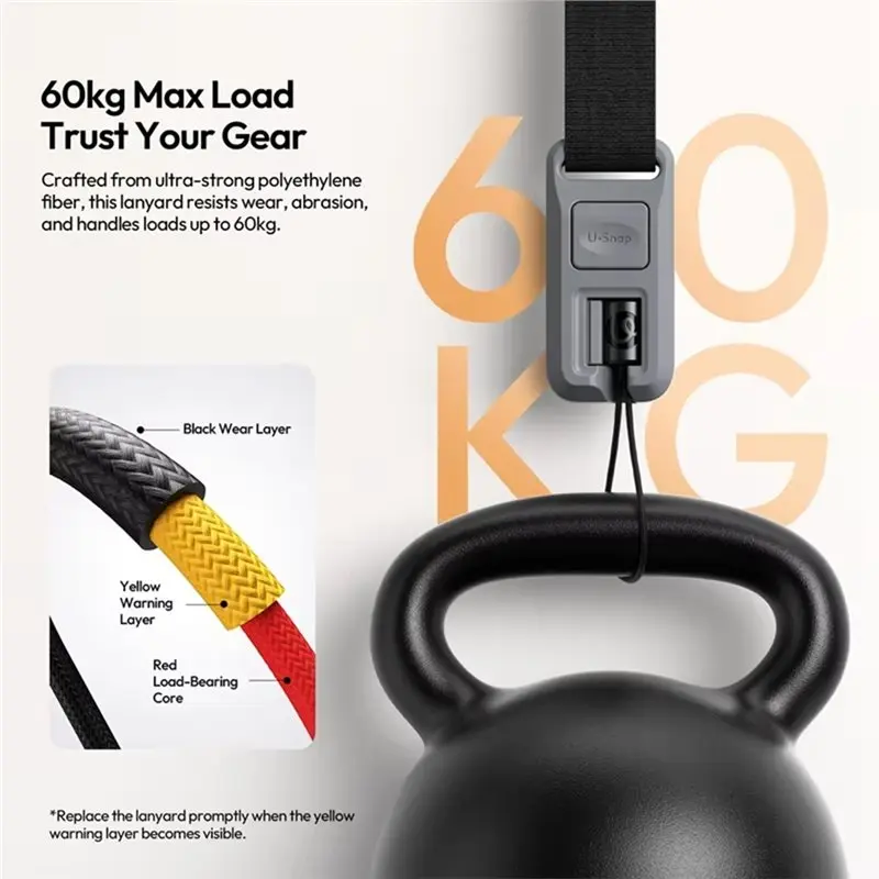 B04B-Photography Accessories For Camera DSLR- CSS2 U-Snap For Camera Shoulder Strap Lite With Quick-Adjust Knot Neck Strap Light