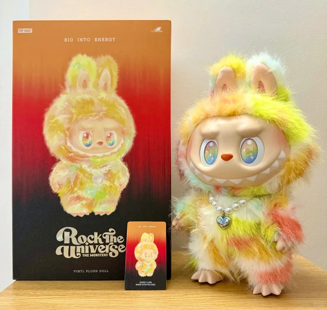 POP MART Labubu The Monsters Big Into Energy Series V3.0 Blind Box Toys Kawaii Anime Action Figure Regali di Natale a sorpresa in magazzino
