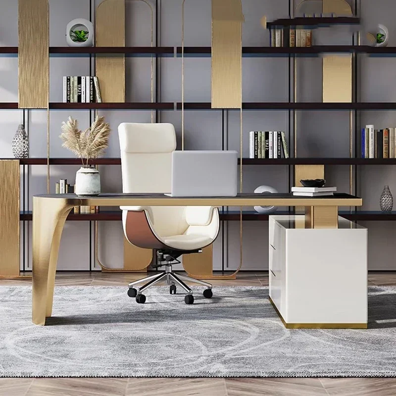 Meja Kantor Eksekutif Eropa, M - Desk Setup Bedroom ulasan dan harga