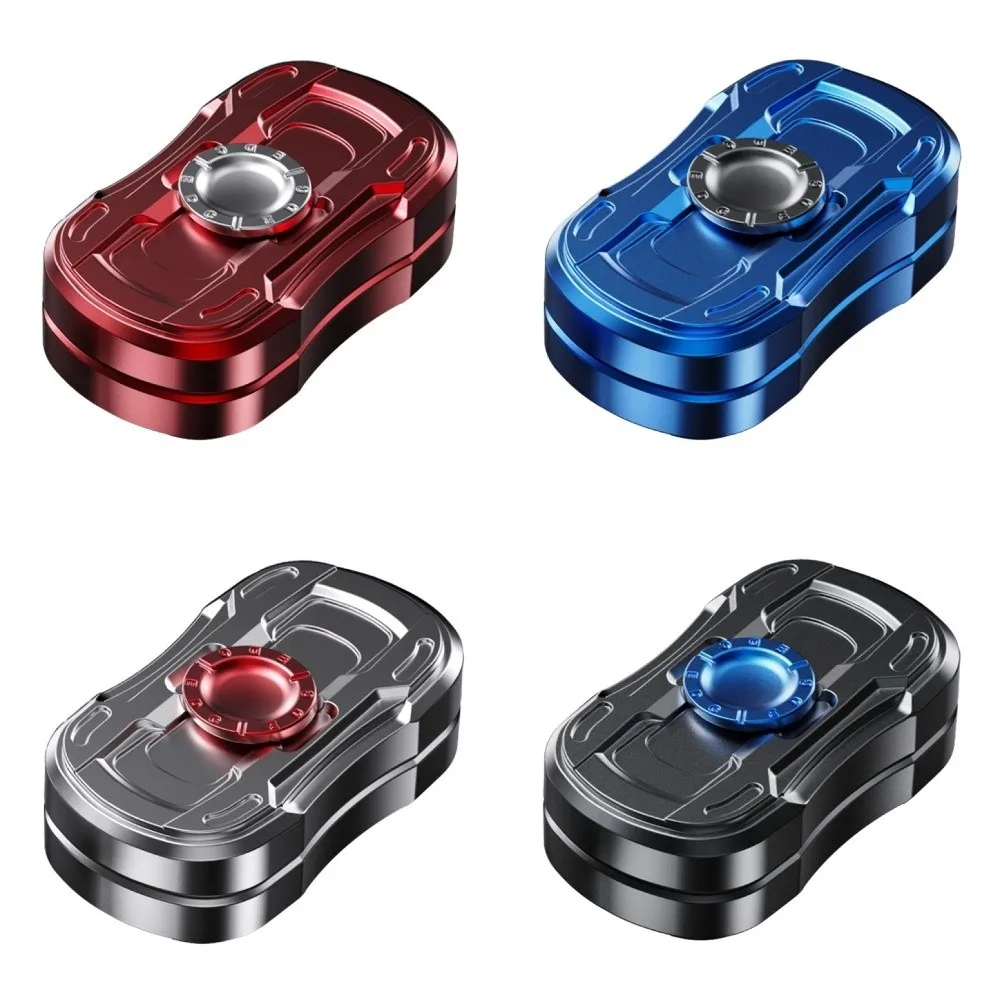 Portable Magnetic Fidget Spinner Toy ABS Handheld Size Stress Relief Toy Compact Form Lightweight Hand Spinner Daily Carry