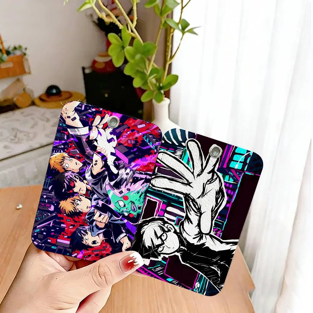 M-Mob Psycho 100 Rectangle Keychain Card Holder, Badge Credit Card Holder, Student ID Card Holder, Bus Cards Cover