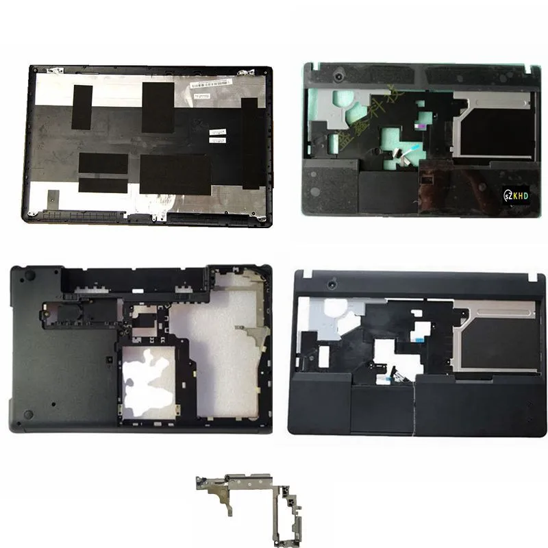 

New LCD Cover Rear Lid Top Palmrest Upper Case Bottom Base Lower Cover Bracket Hinge For Lenovo ThinkPad E530 E545 E535 E530C