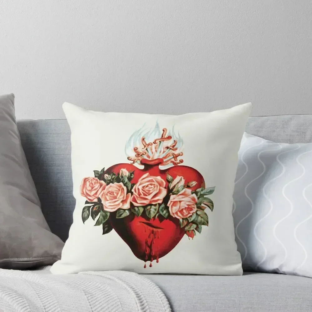 

Immaculate Heart of Mary Vintage Throw Pillow Luxury Room Decorative Cushions Sofa Cushions Covers autumn pillowcase pillow