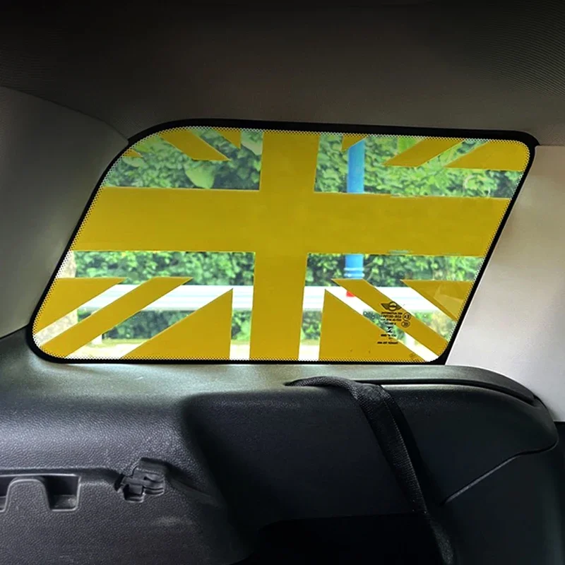 سيارة الديكور الفينيل نافذة ملصق الاتحاد جاك لتقوم بها بنفسك مائي لميني كوبر R60 R56 F56 F55 F57 F60 F54 اكسسوارات السيارات التصميم #5