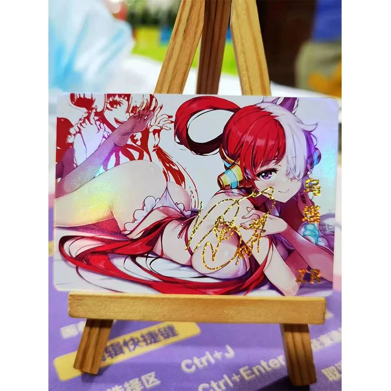 Anime Göttin Geschichte DIY ZR Heißer Stanzen Flash Karte Marin Tsunade Nakano Nino Sammlung Spielzeug Solitaire Weihnachten Geburtstag Präsentieren