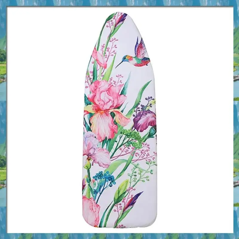 AB07 ГОРЯЧИЙ 140X50 СМ Spring Bird Series Цифровая печать Гладильная доска Крышка Теплоизоляция Полиэстер Подходит для большинства размеров